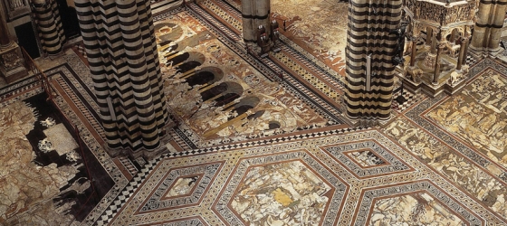 Il pavimento del Duomo di Siena